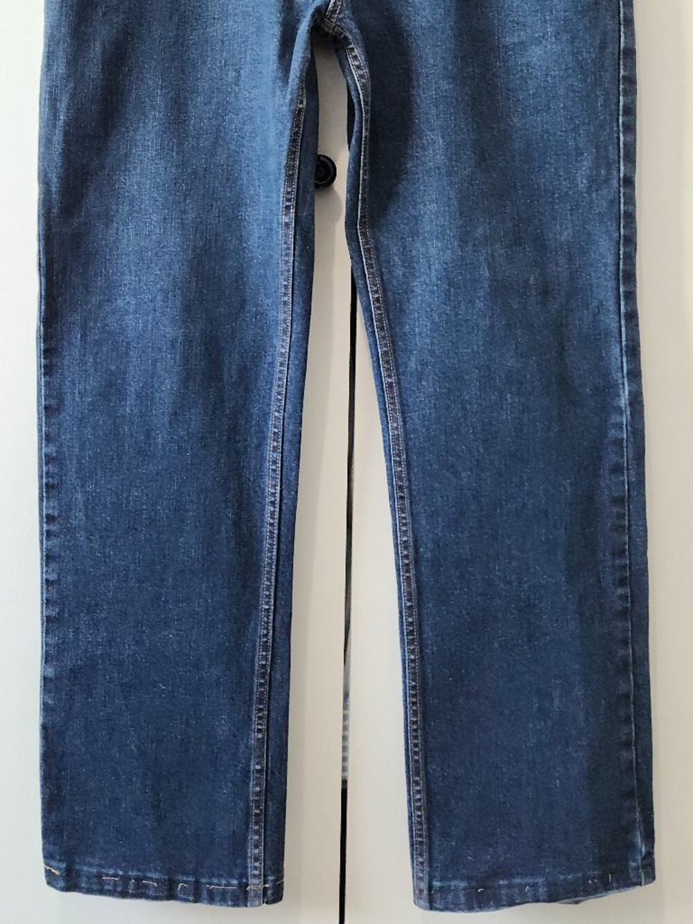 Gucci Denim Blue Jeans Women’s Size 18 US Straight Button Up Made In Italy - Picture 6 of 16